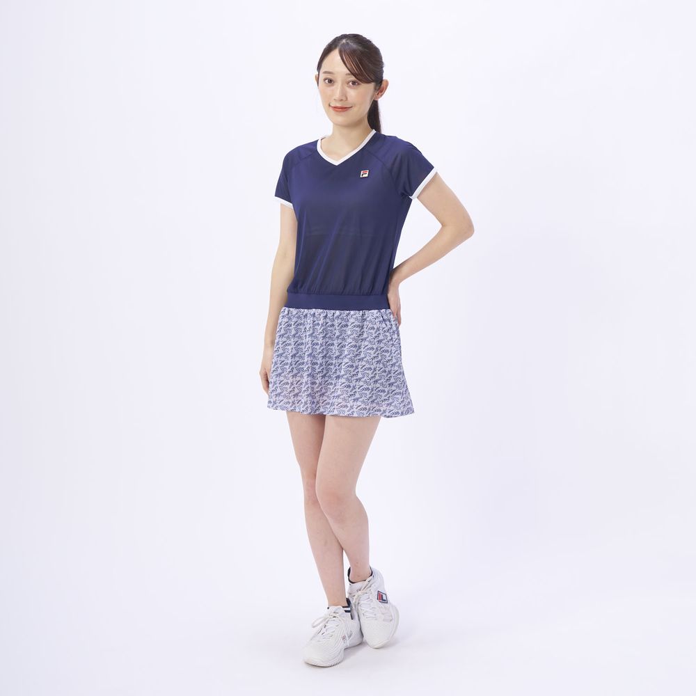 FILA フィラ テニスウェア レディース ワンピース VL2875 2024SS