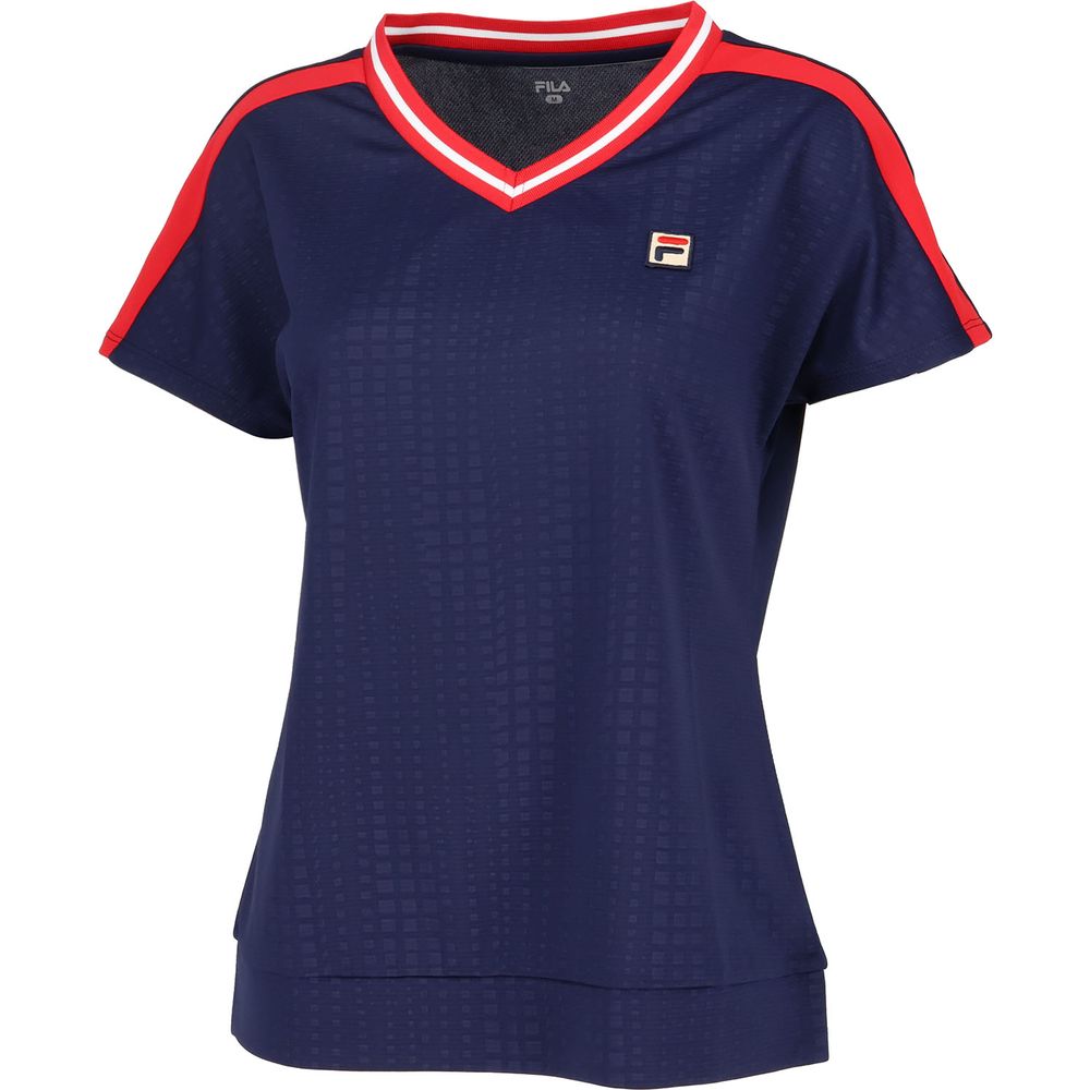 FILA フィラ テニスウェア レディース ゲームシャツ VL2933
