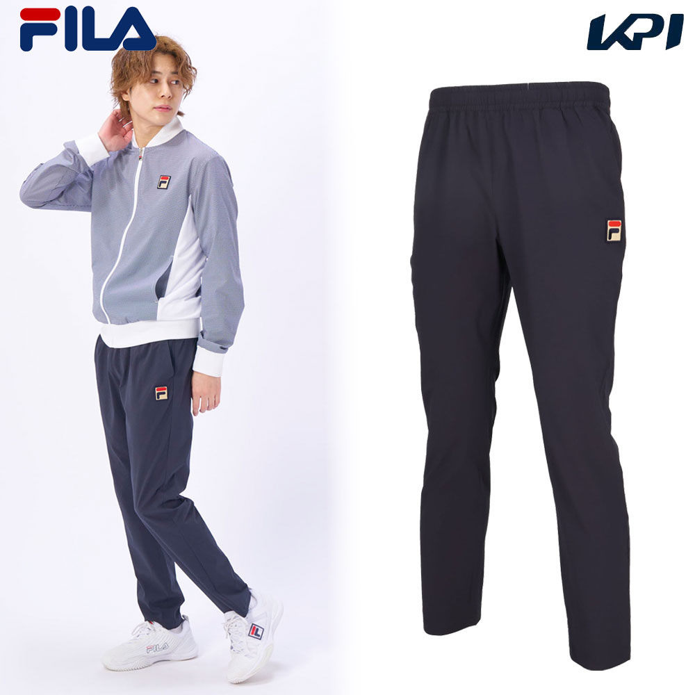 フィラ FILA テニスウェア メンズ ロングパンツ VM5693 2024SS :VM5693:SPORTS JAPAN