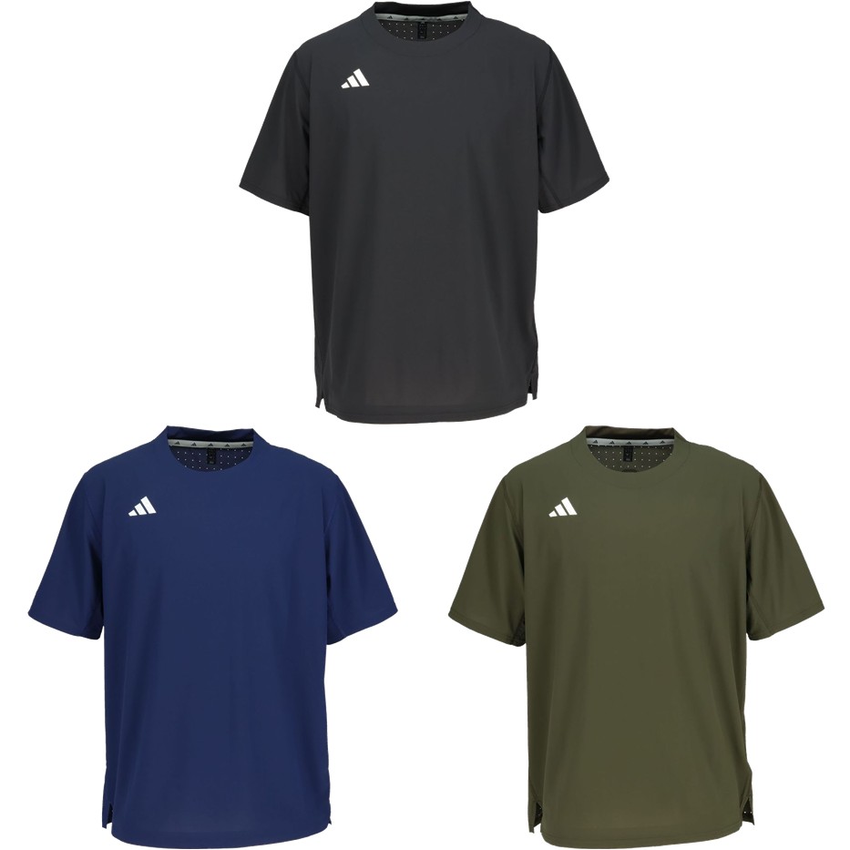 アディダス adidas 野球ウェア ユニセックス   アディゼロ ダグアウト トレーニング 半袖 Tシャツ KH655 2026SS