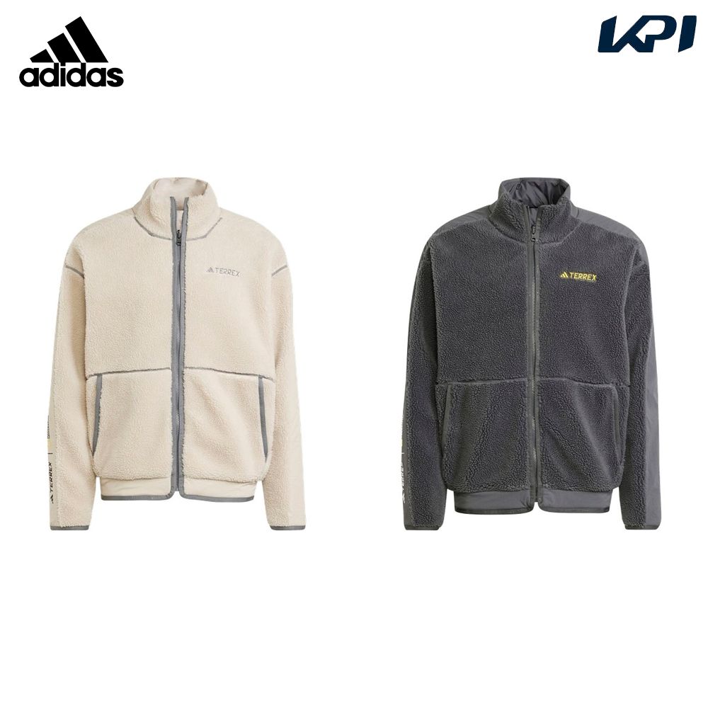 アディダス adidas アウトドアウェア ユニセックス   ナショナル ジオグラフィック ハイパイルジャケット ジェンダーニュートラル  KQL39 2024FW