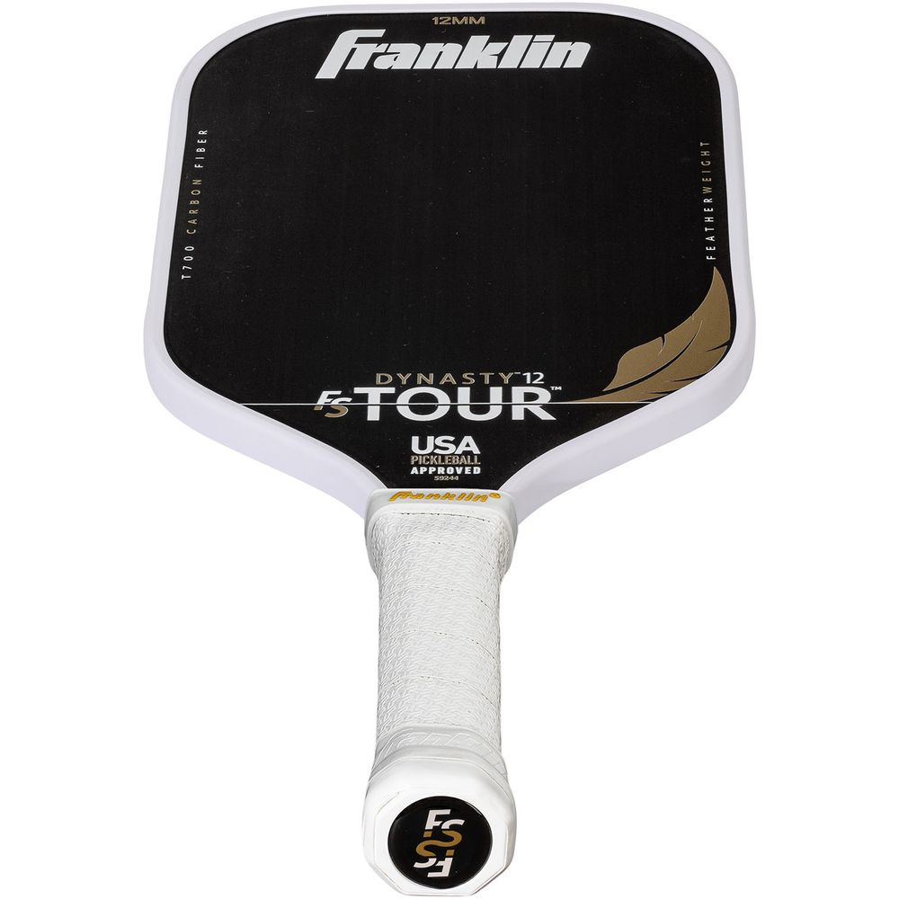 ピックルボールパドル  Franklin フランクリン FS Tour Dynasty FEATHERWEIGHT 12mm White 59244_3