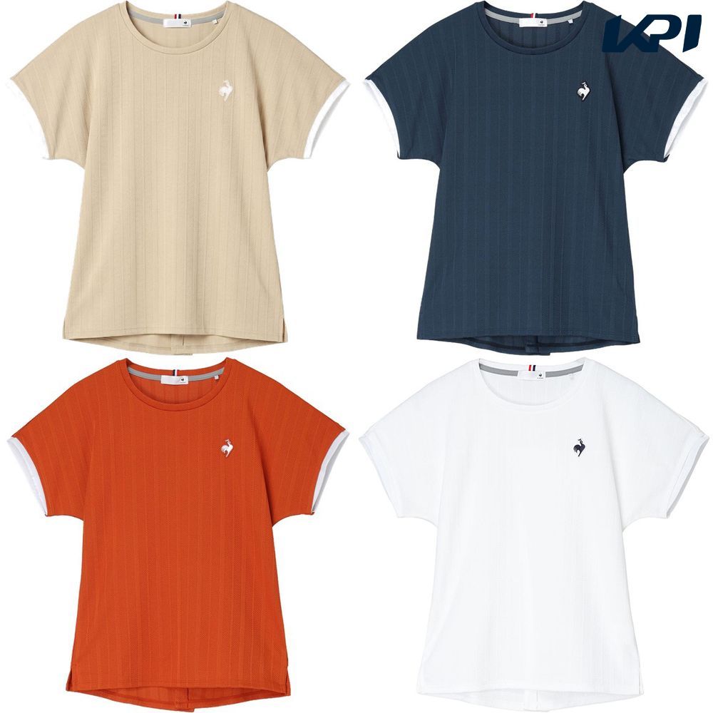 ルコック le coq sportif テニスウェア レディース   ゲームシャツ LN6FHT10L 2026FW
