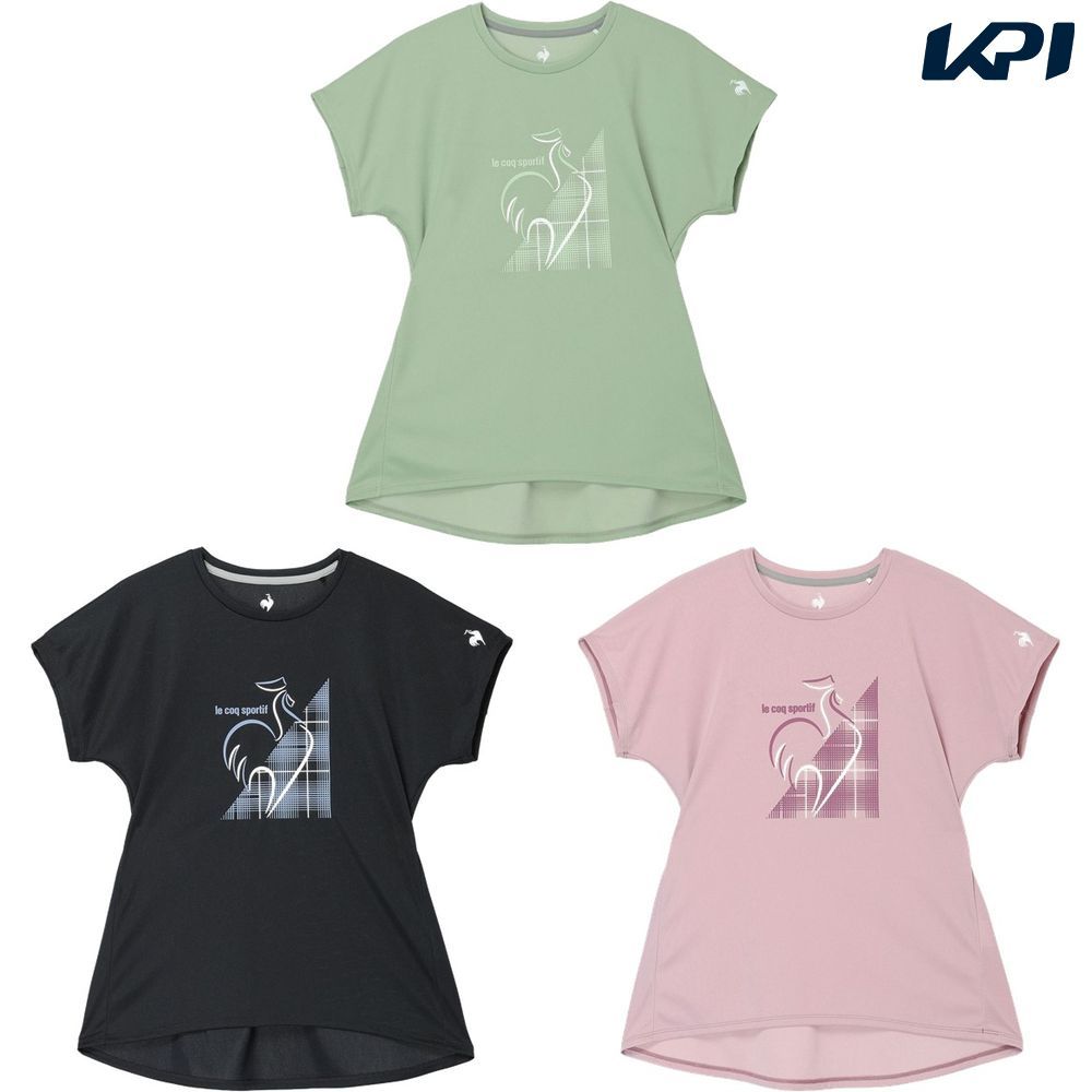ルコック le coq sportif テニスウェア レディース   プラクティスシャツ LN6FHT23L 2026FW