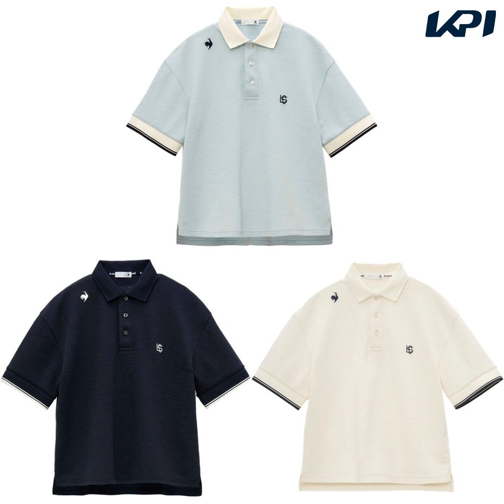 ルコック le coq sportif フィットネスウェア レディース   カノコポロシャツ LT5SHS41L 2025SS