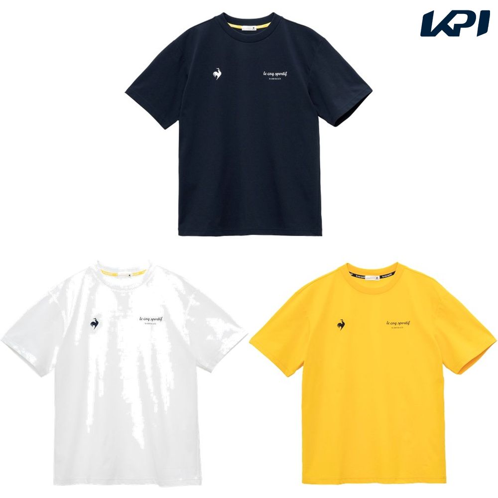 ルコック le coq sportif フィットネスウェア メンズ   ヘランカサンスクリーン半袖Ｔシャツ LT5SHT05M 2025SS