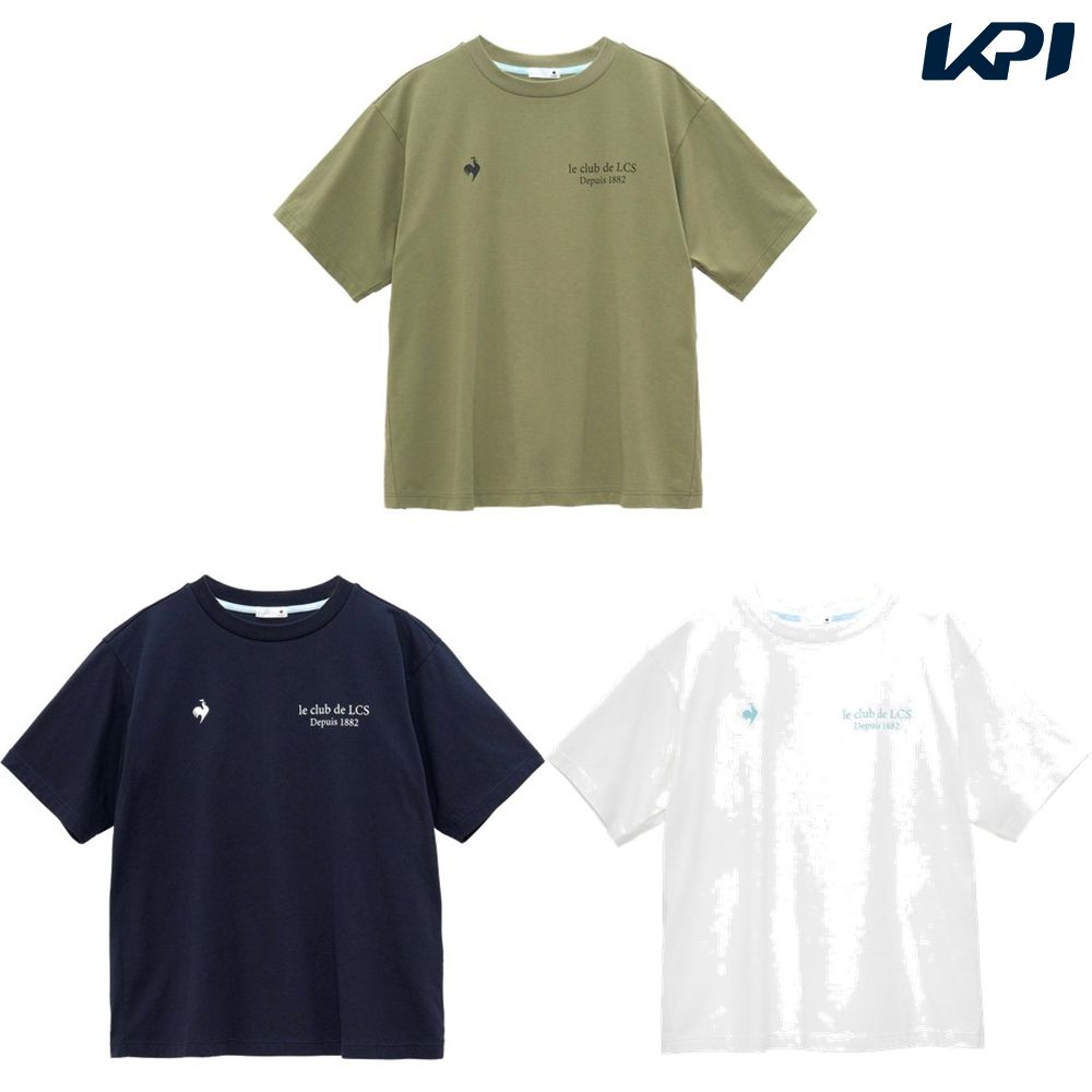 ルコック le coq sportif フィットネスウェア メンズ   ショートスリープシャツ LT5SHT09M 2025SS