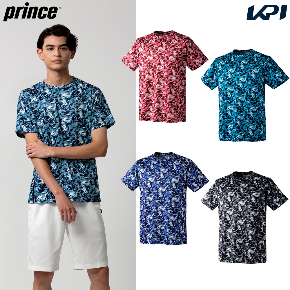 プリンス Prince テニスウェア メンズ   ゲームシャツ MS4013 2024SS