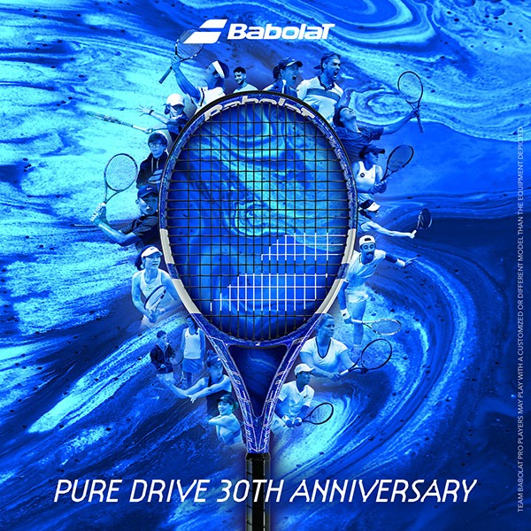 Babolat（バボラ） 『即日出荷』バボラ テニスラケット PURE DRIVE 30TH ANNIVERSARY ピュアドライブ 30周年 ...