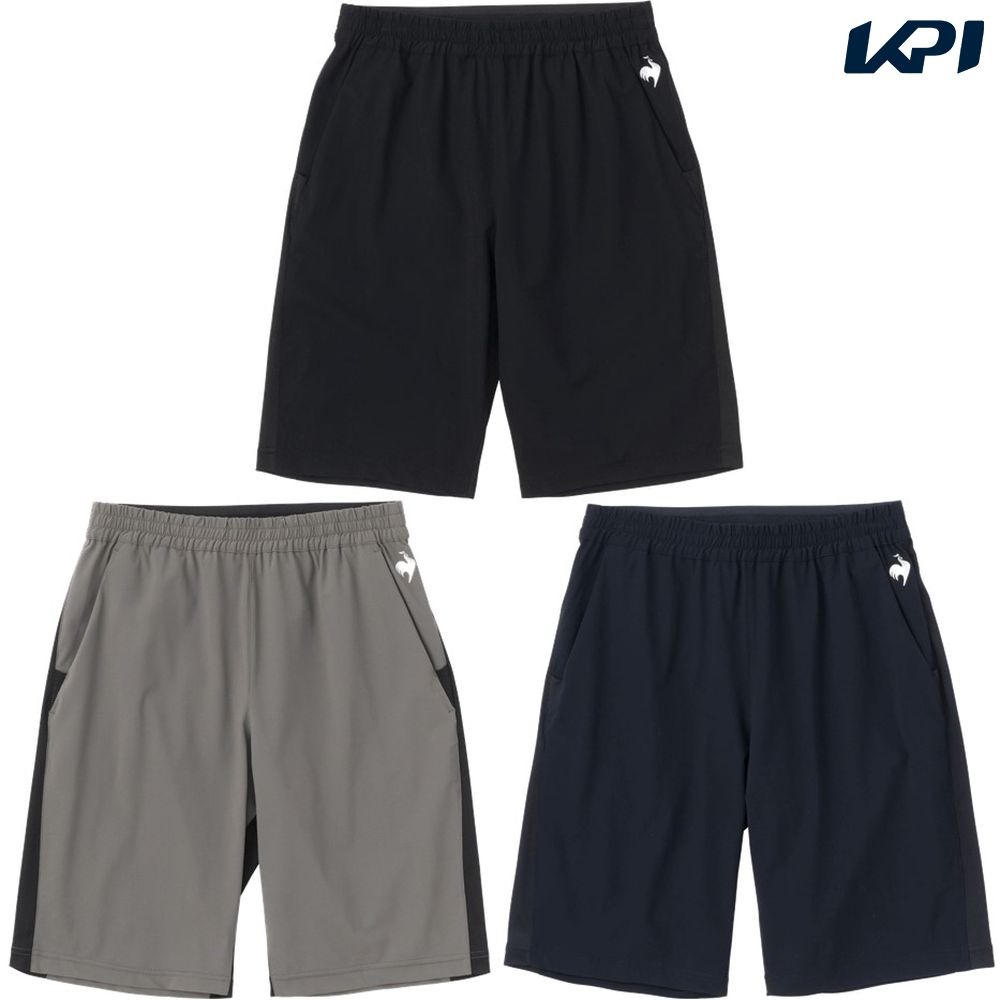 ルコック le coq sportif テニスウェア メンズ ADVANTAGE HALF PANTS COOL SHORT QTMVJD00 2023SS