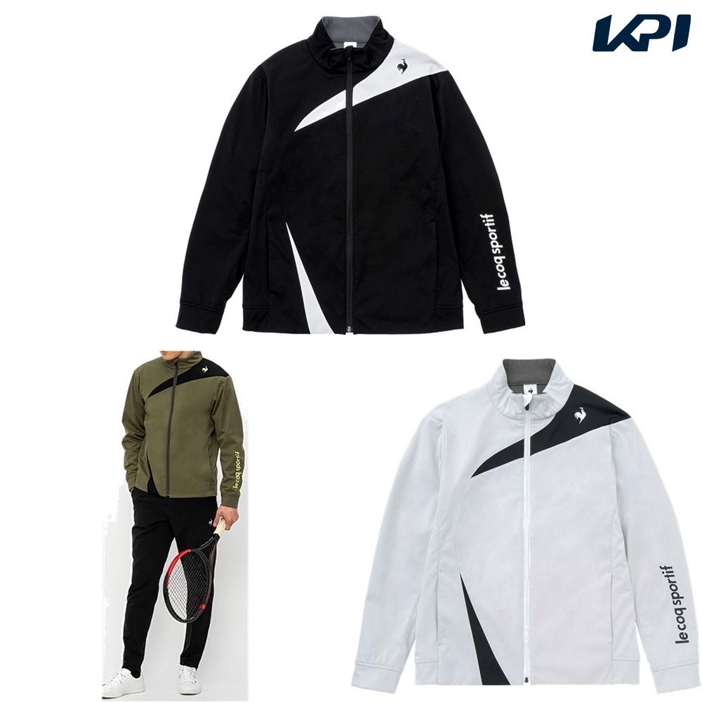 ルコック le coq sportif テニスウェア メンズ ボンディングフリースジャケット QTMWJK01 2023FW｜sportsjapan