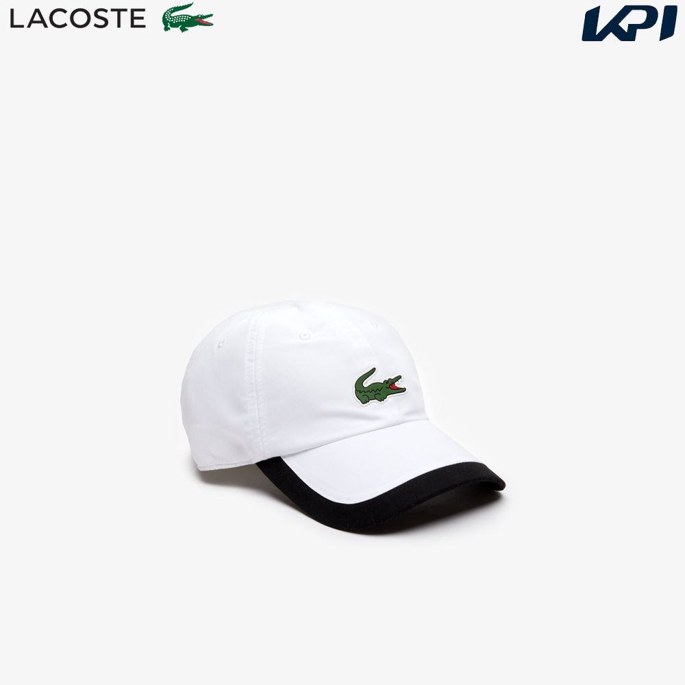 ラコステ LACOSTE テニスアクセサリー・帽子 メンズ バイカラーバイザークロックキャップ RK...