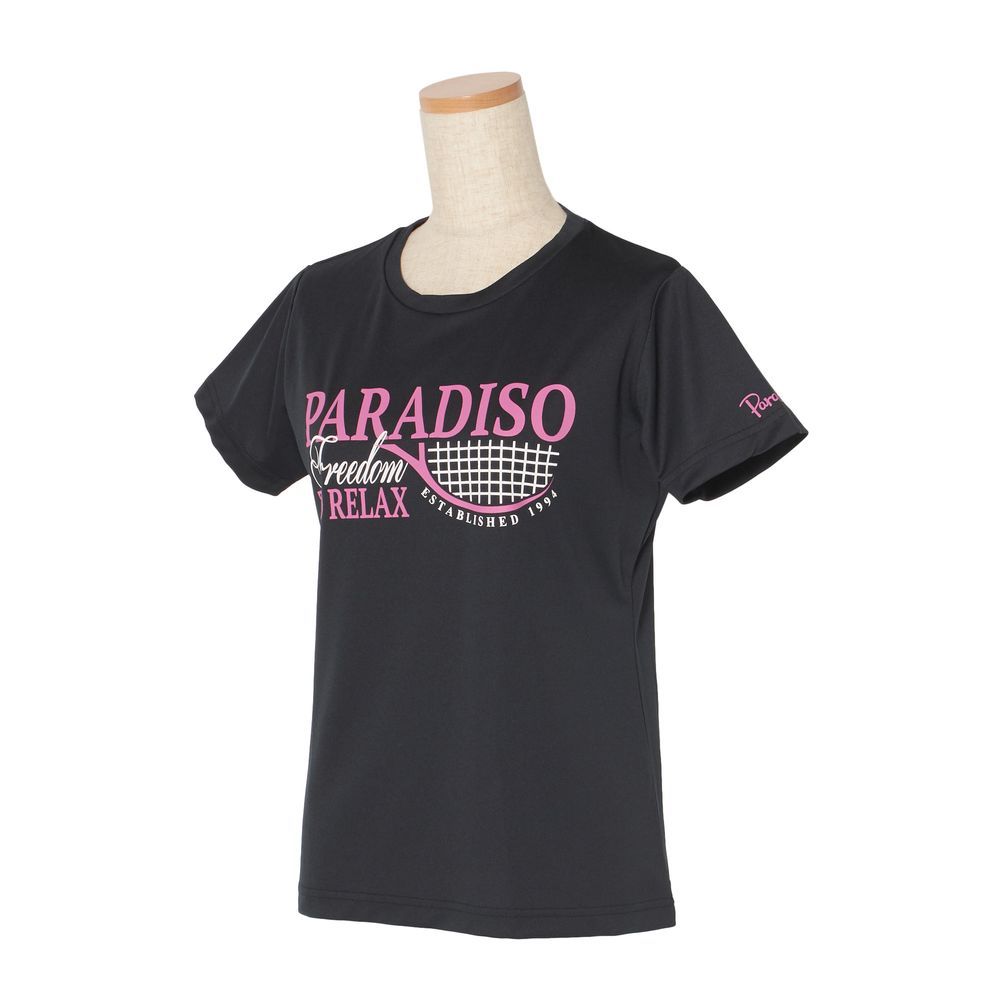 パラディーゾ PARADISO テニスウェア レディース プラクティスシャツ SCL20A 2020FW 『即日出荷』｜sportsjapan｜02