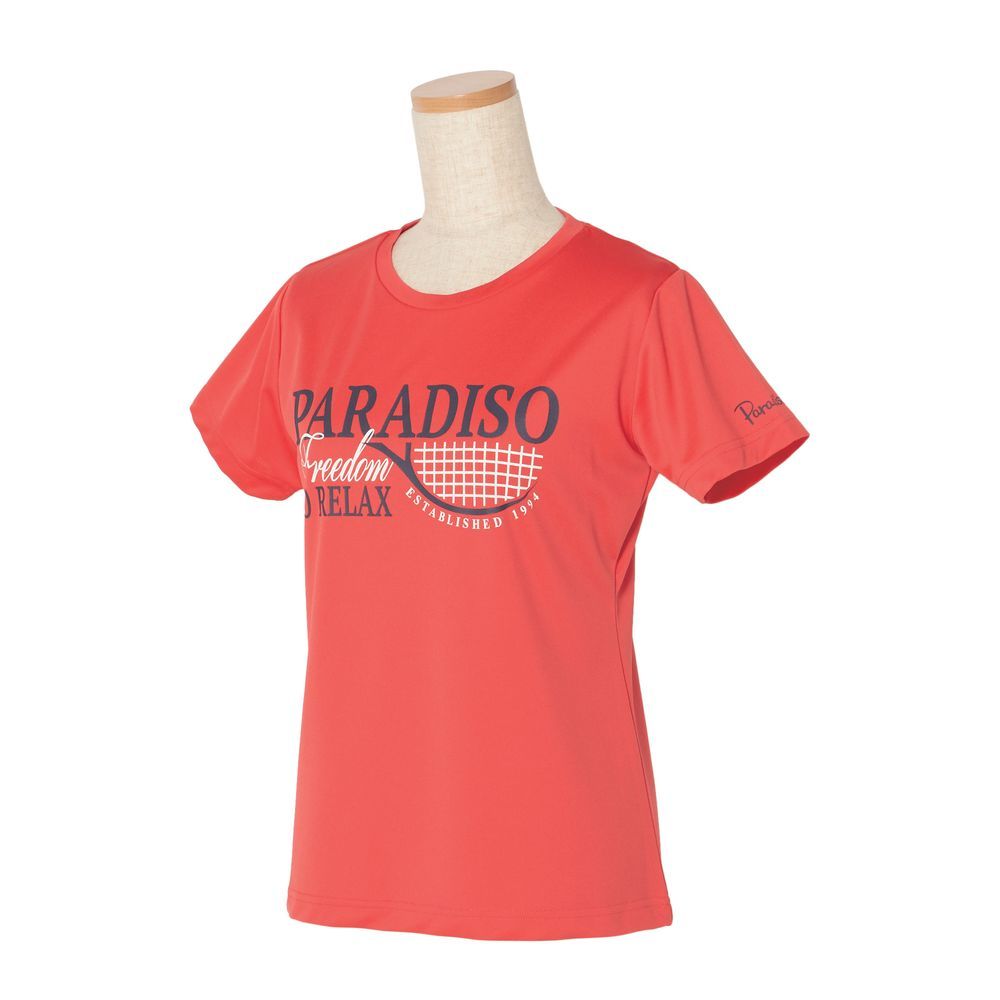 パラディーゾ PARADISO テニスウェア レディース プラクティスシャツ SCL20A 2020FW 『即日出荷』｜sportsjapan｜04