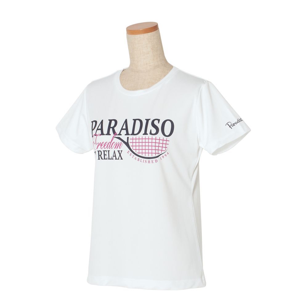パラディーゾ PARADISO テニスウェア レディース プラクティスシャツ SCL20A 2020FW 『即日出荷』｜sportsjapan｜06