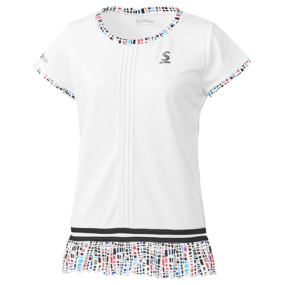 スリクソン SRIXON テニスウェア レディース ゲームシャツ SDP-1028W 2020SS 『即日出荷』｜sportsjapan｜02