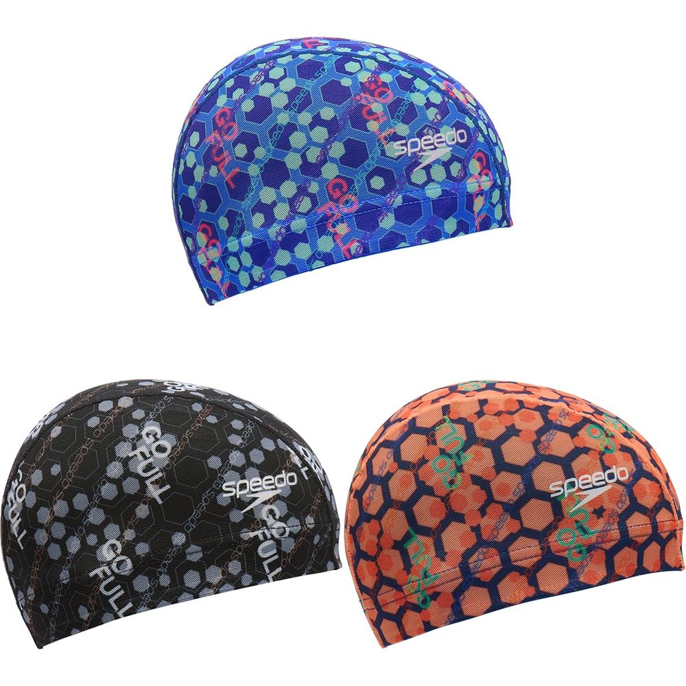 スピード Speedo 水泳キャップ・バイザー ユニセックス   Hexagonal Mesh Cap SE12655