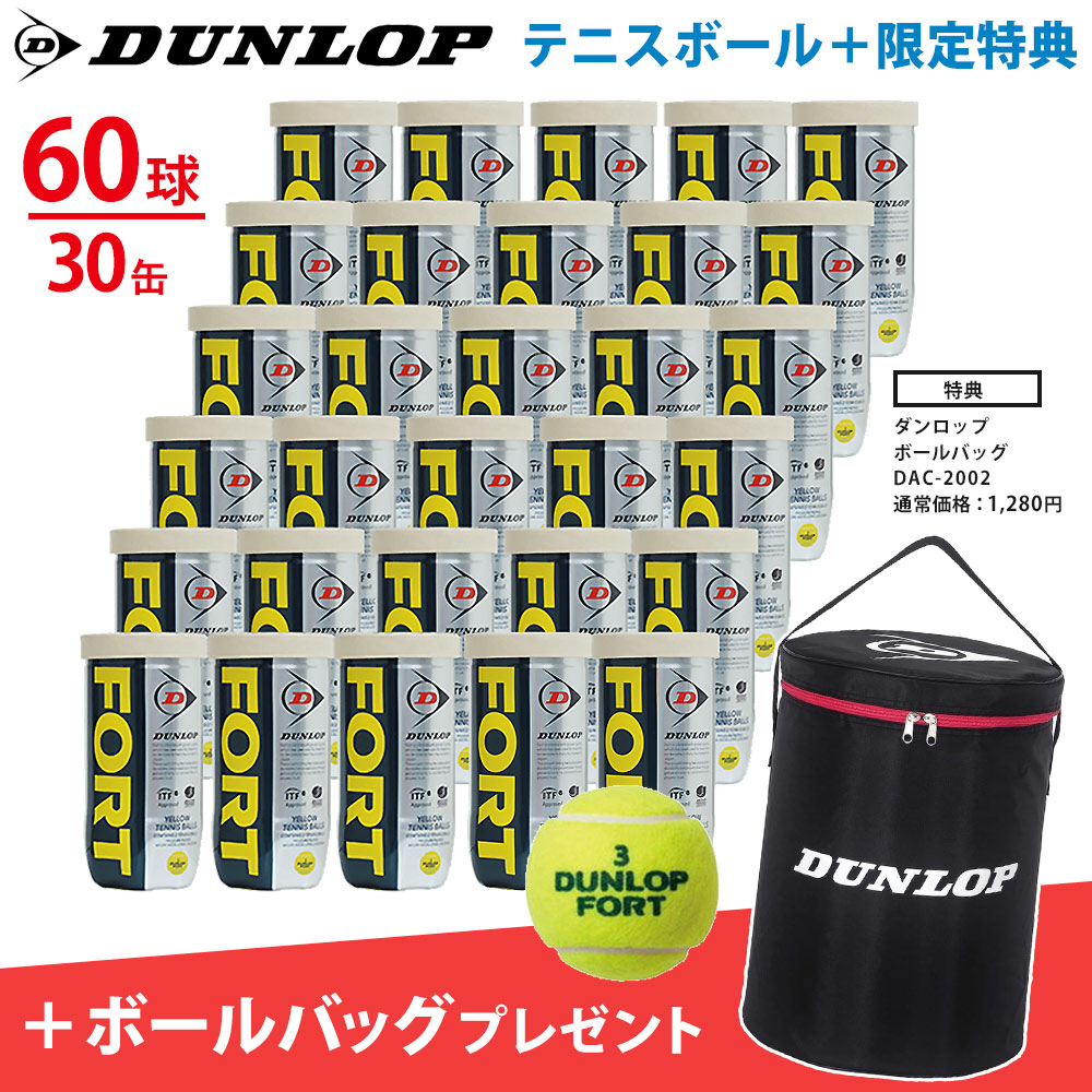 ダンロップ フォート 2ヶ入 30缶 (テニスボール) 価格比較 - 価格.com