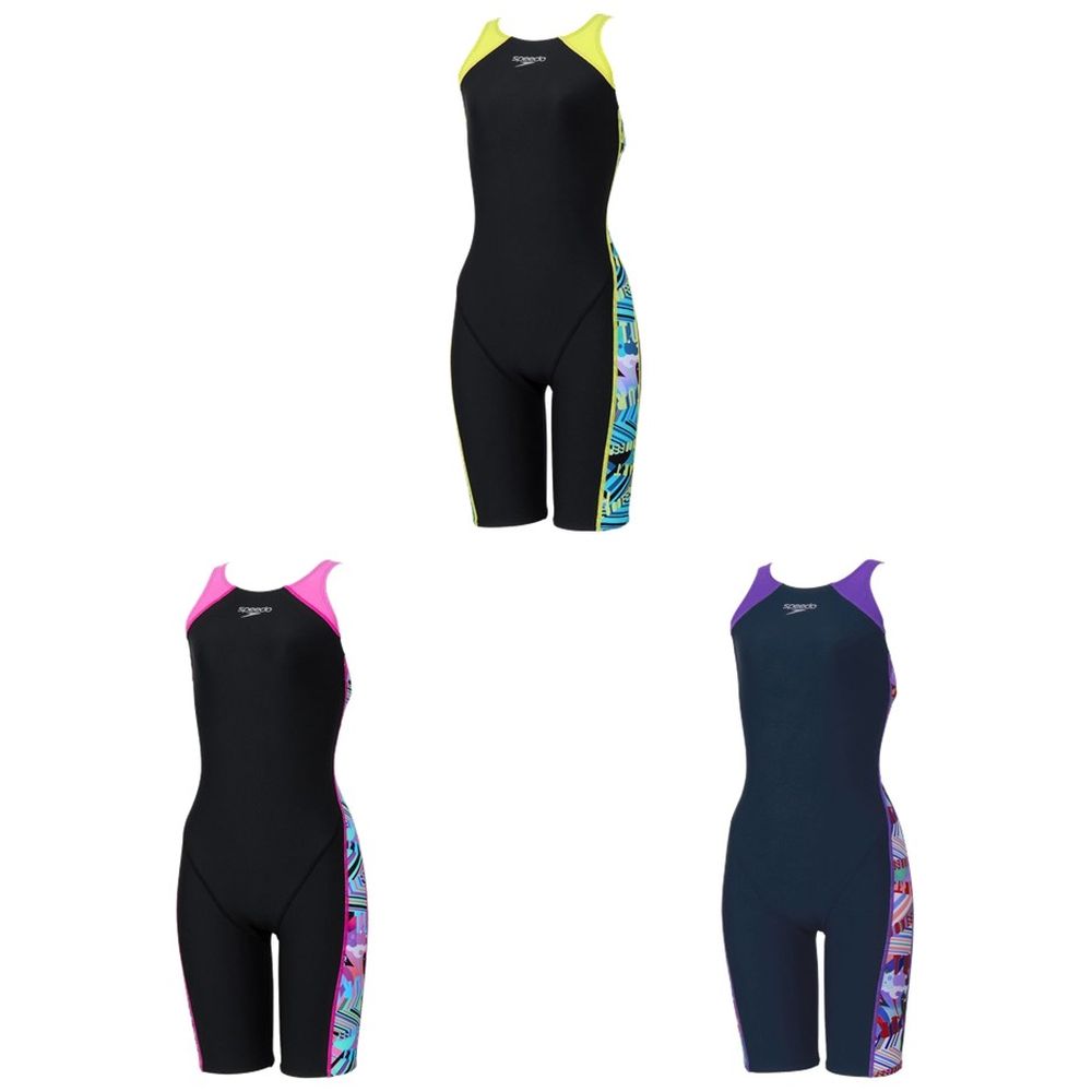 �X�s�[�h Speedo ���j���� ���f�B�[�X   ���[�f�B���O�X�g���C�v�X�^�[���Y�p�Y���~�j�I�[�v���o�b�O�j�[�X�L�� / W�[STRIPES T-MO KNE STW12607