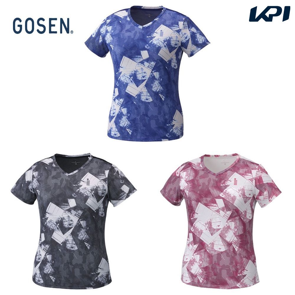 ゴーセン GOSEN テニスウェア レディース ゲームシャツ T1961 2019FW
