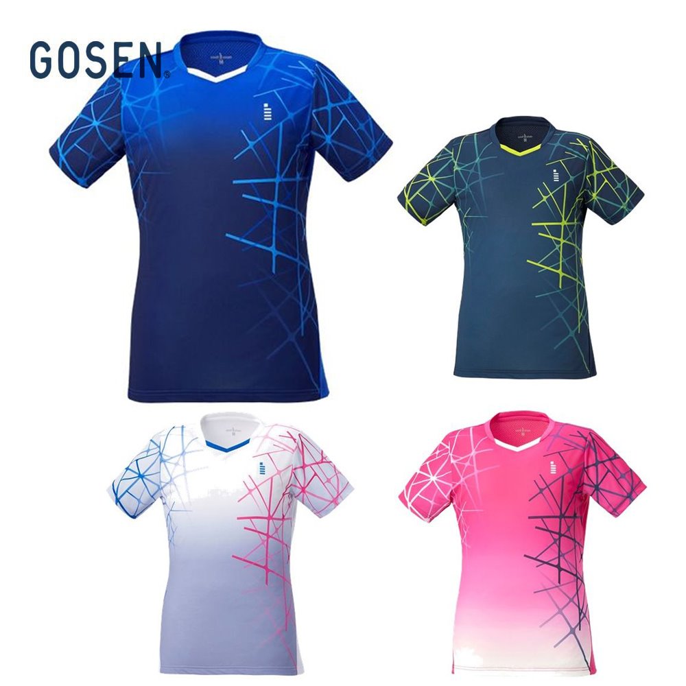 ゴーセン GOSEN テニスウェア レディース レディースゲームシャツ T2043 2020FW