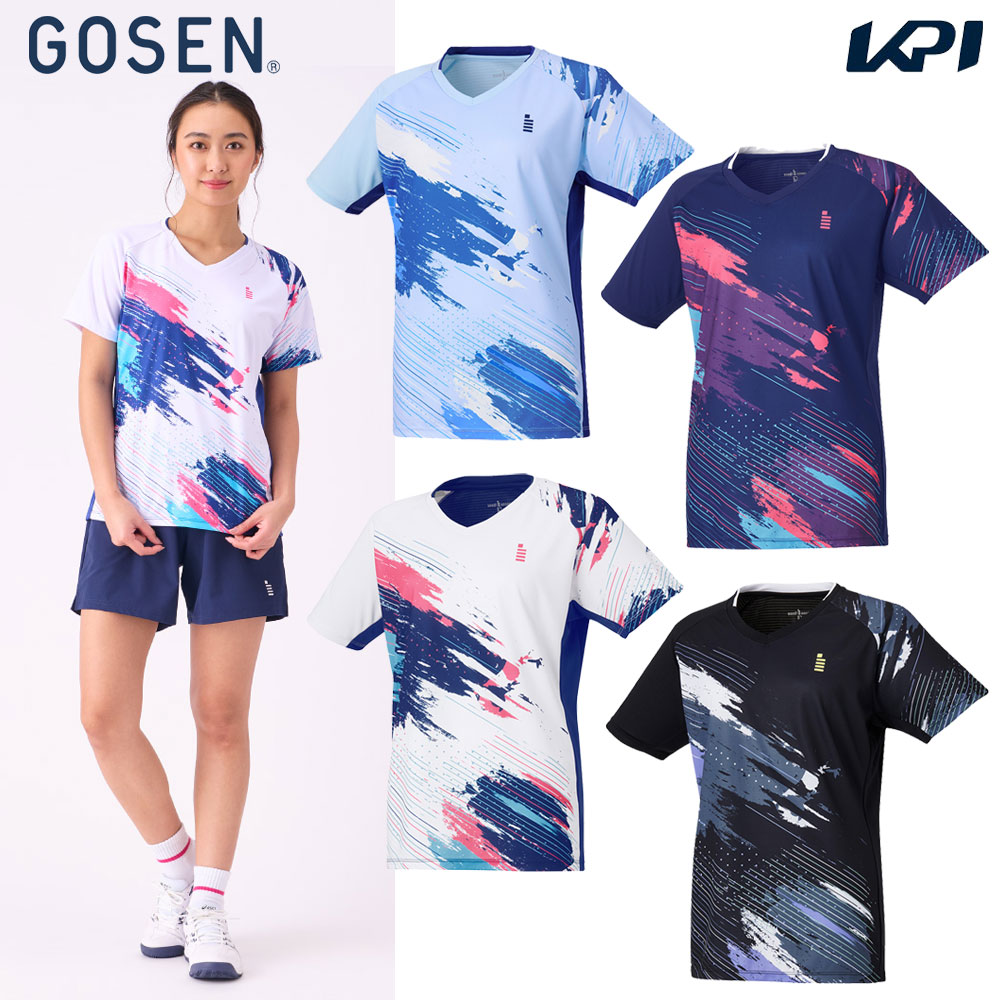 GOSEN ゴーセン テニスウェア レディース ゲームシャツ T2441