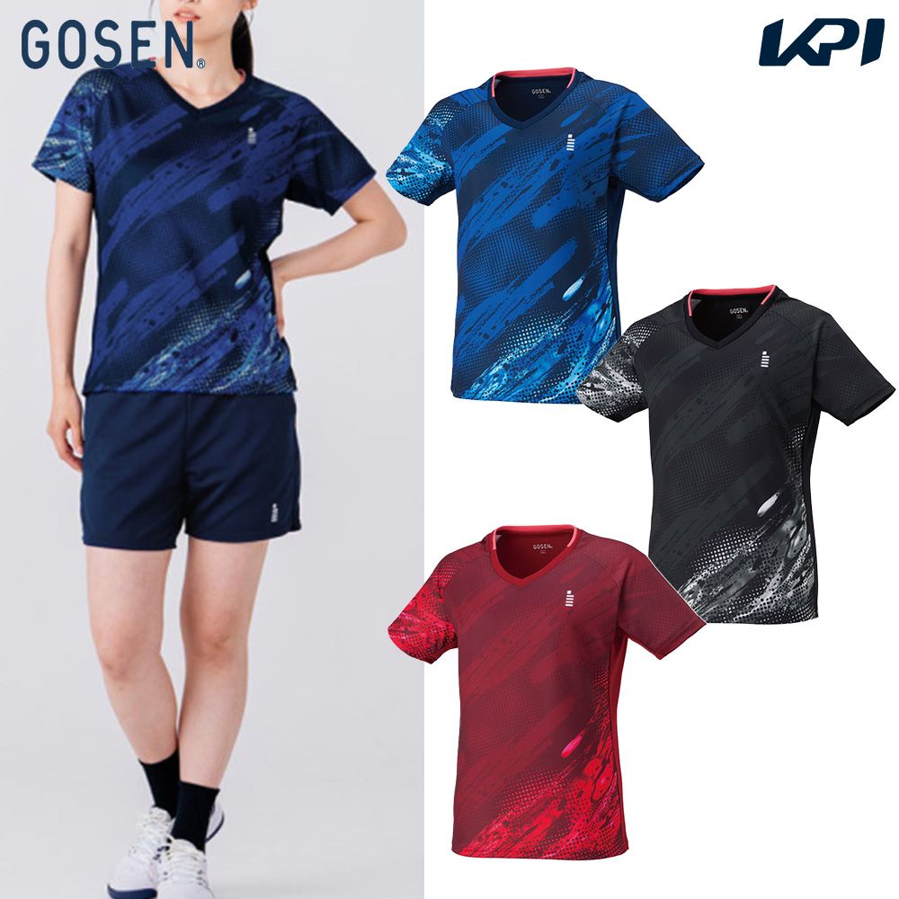 GOSEN（ゴーセン） テニスウェア レディース ゲームシャツ T2613