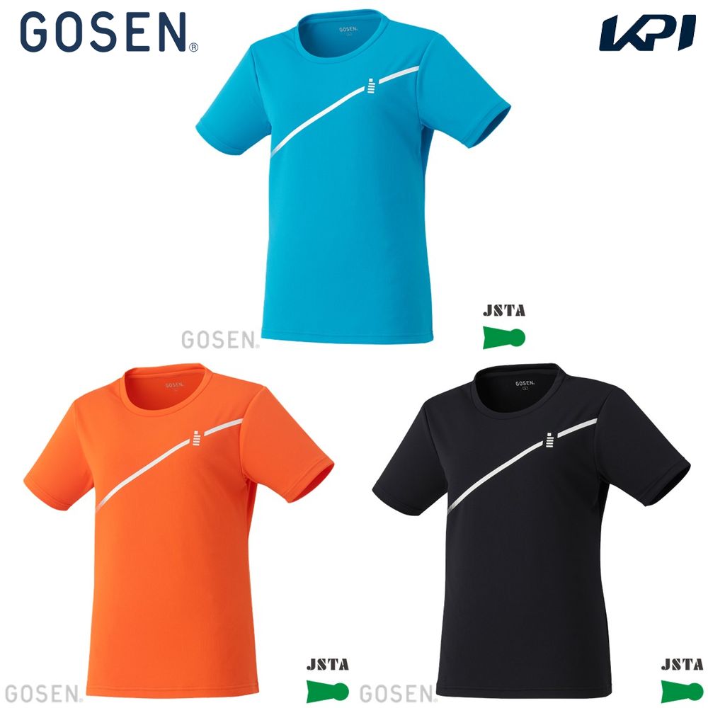 ゴーセン GOSEN テニスウェア レディース   レディース ゲームシャツ T2661 2026FW