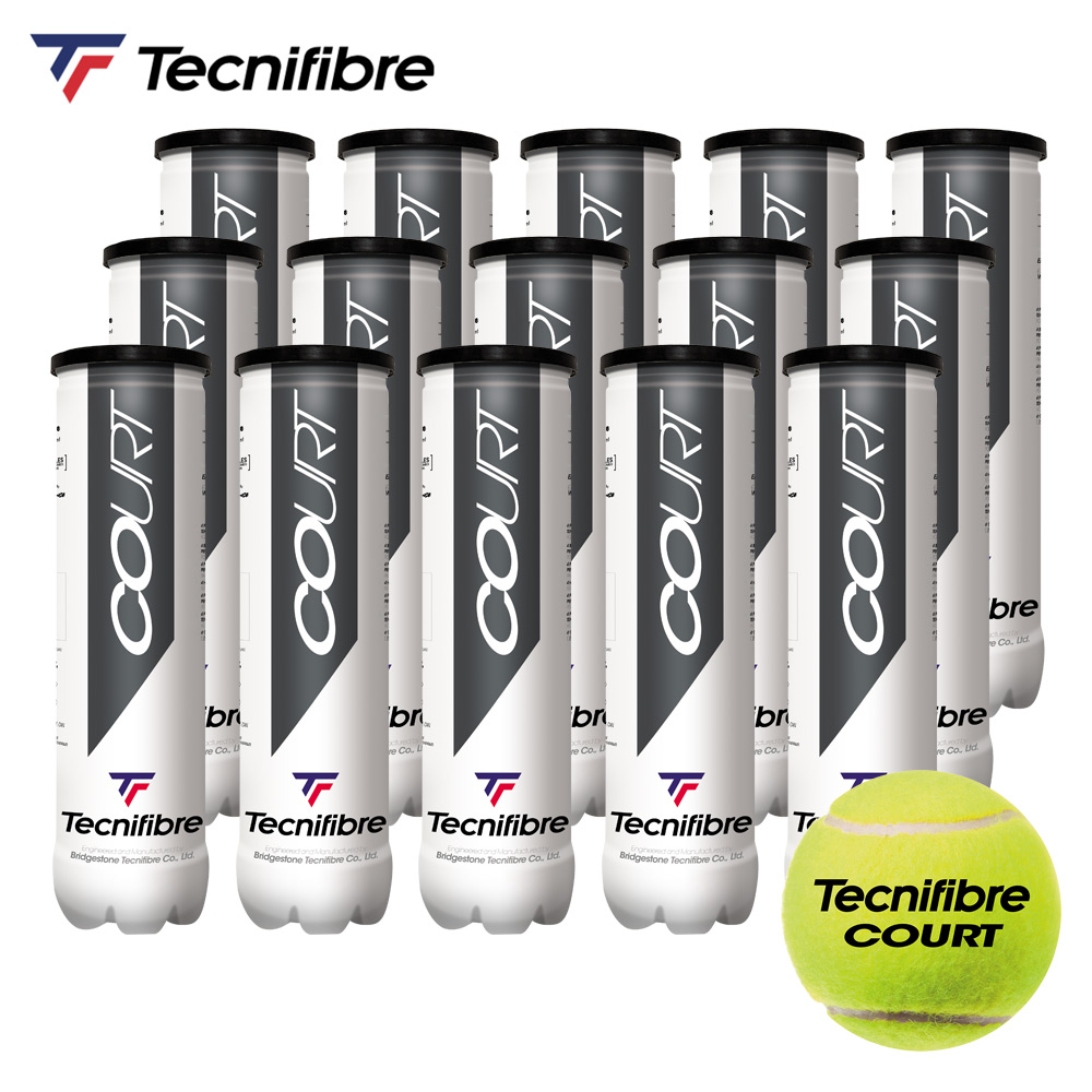 365日出荷」テクニファイバー Tecnifibre テニスボール COURT コート 4