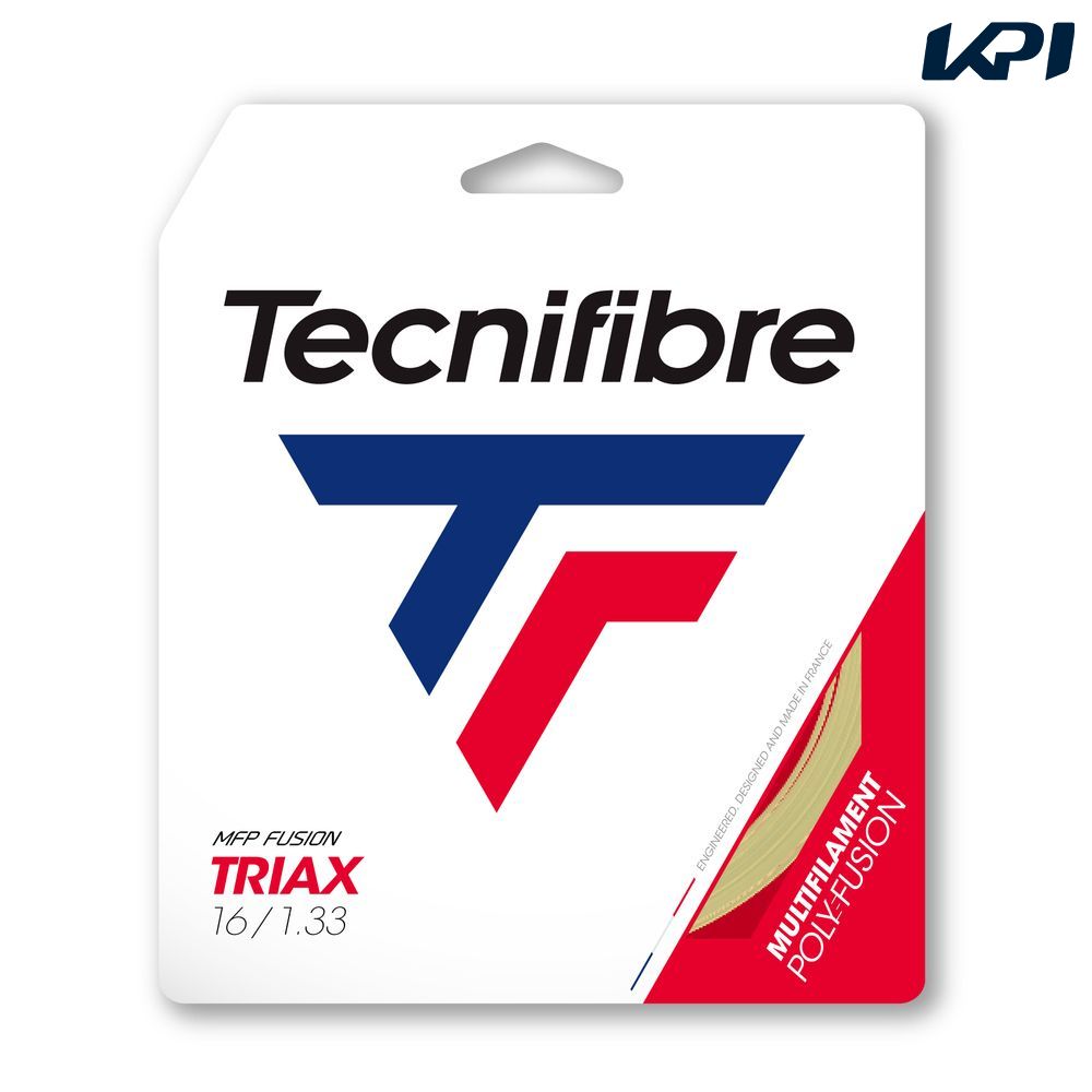 テクニファイバー Tecnifibre テニスガット・ストリング TRIAX 1.33mm トライアックス 12m 単張り TFG311  TFSG301『即日出荷』 :TFG311:SPORTS JAPAN - 通販 - Yahoo!ショッピング