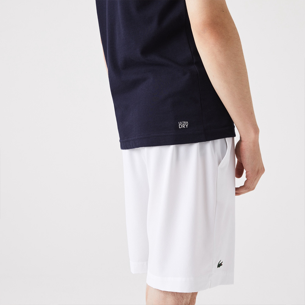 ラコステ LACOSTE テニスウェア メンズ コットンブレンド ウルトラドライロゴプリントTシャツ TH2042L-525 2025SS「タオルキャンペーン対象」『即日出荷』_7