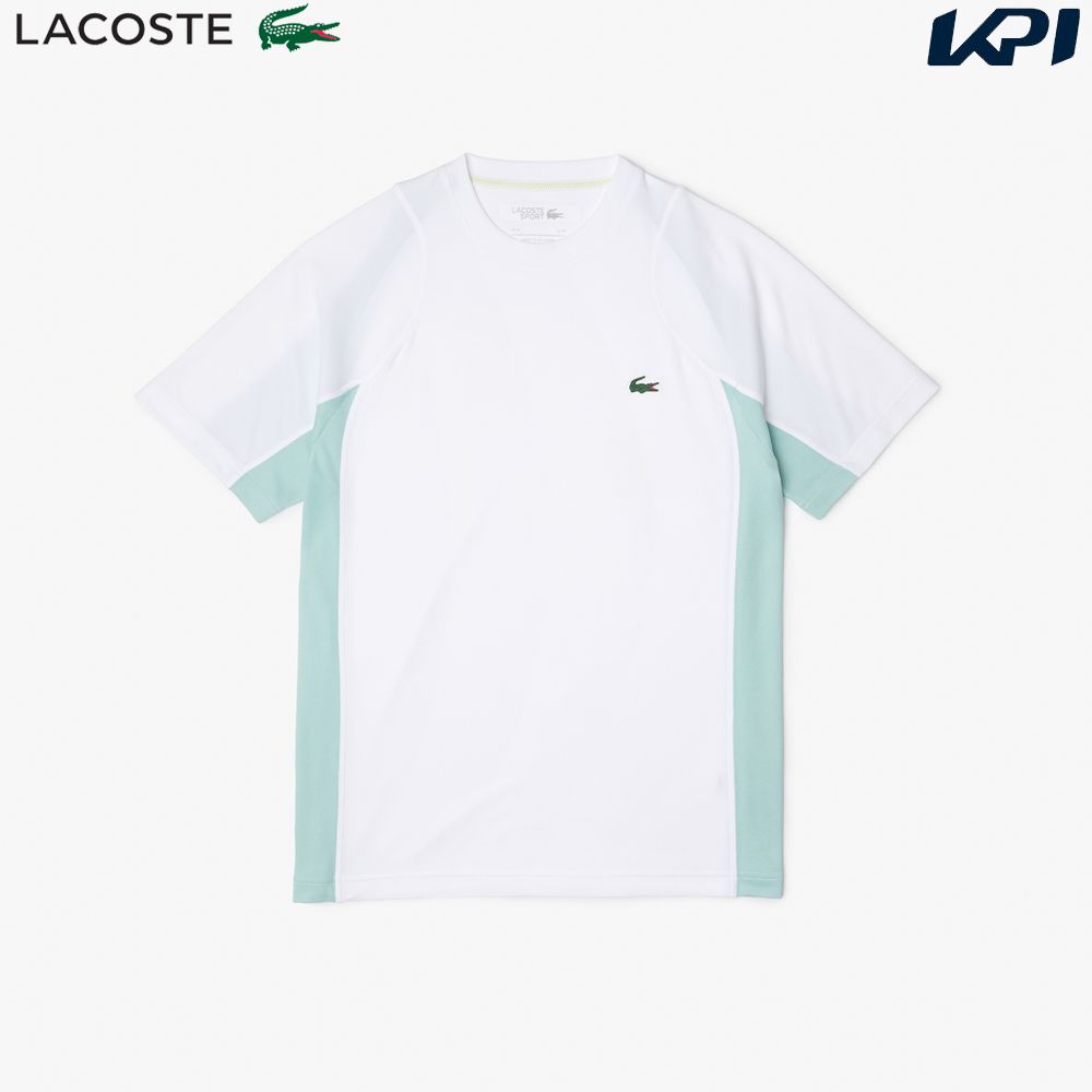 ラコステ LACOSTE テニスウェア メンズ Tシャツ/カットソー TH5198-10-AWC 2023SS 『即日出荷』