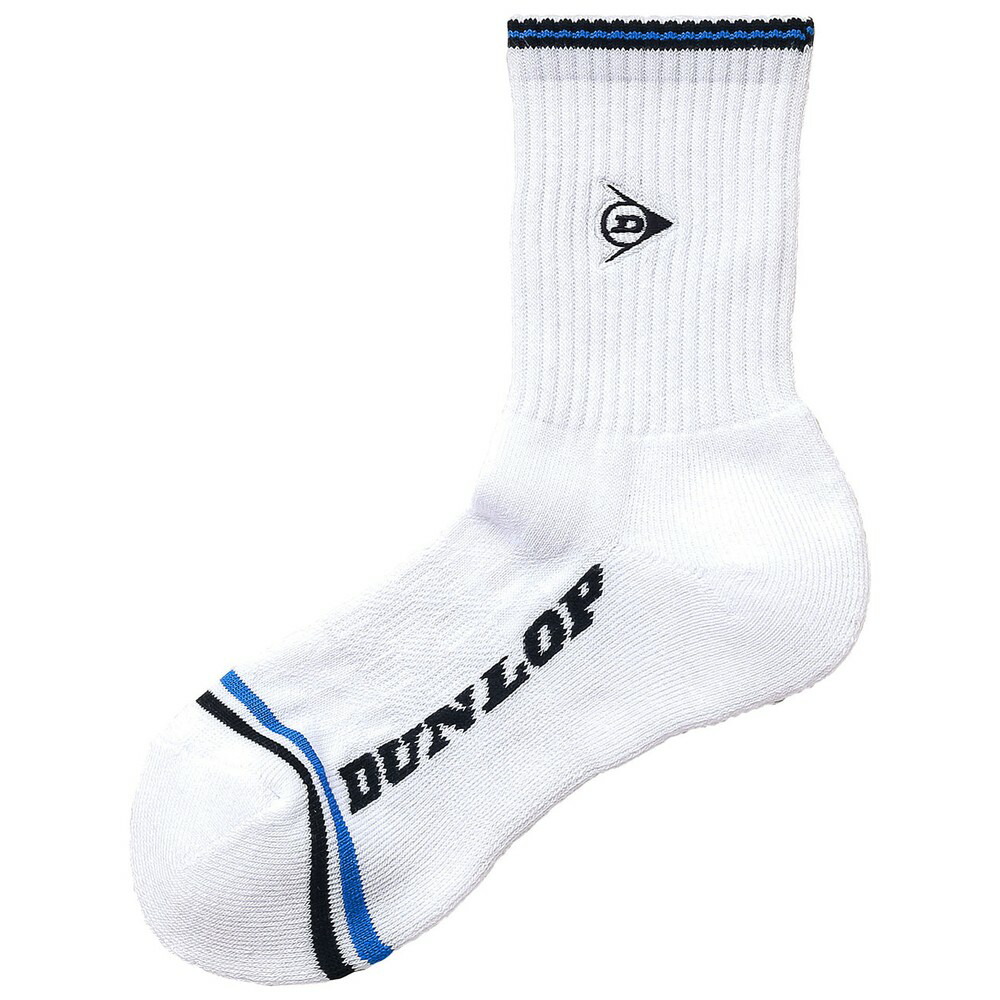 ダンロップ DUNLOP テニスウェア メンズ ソックス ハーフ  TPO-6133 2021SS｜sportsjapan｜03