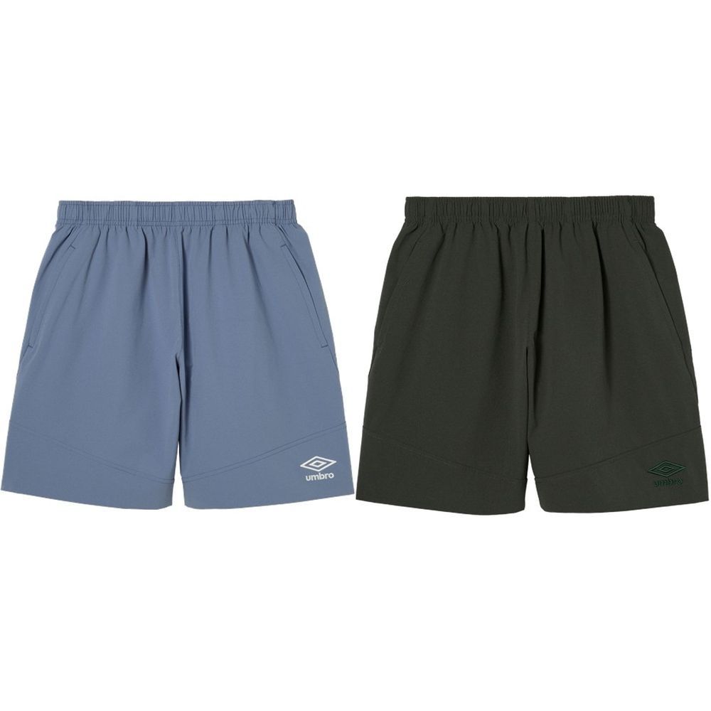 アンブロ UMBRO サッカーウェア メンズ   「THE THIRD by UMBRO」ストレッチウーブンハーフパンツ UF6SHP32M 2026SS