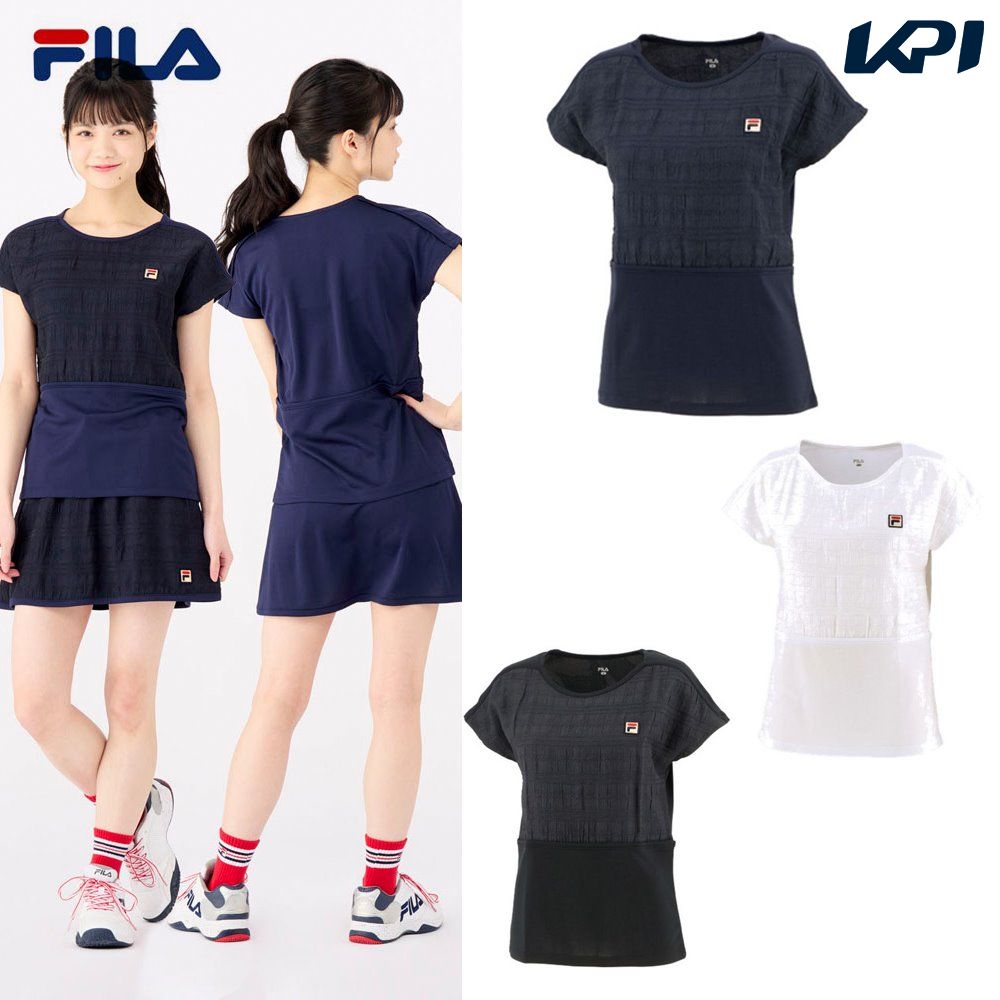 フィラ FILA テニスウェア レディース  ゲームシャツ VL2469 2022SS『即日出荷』
