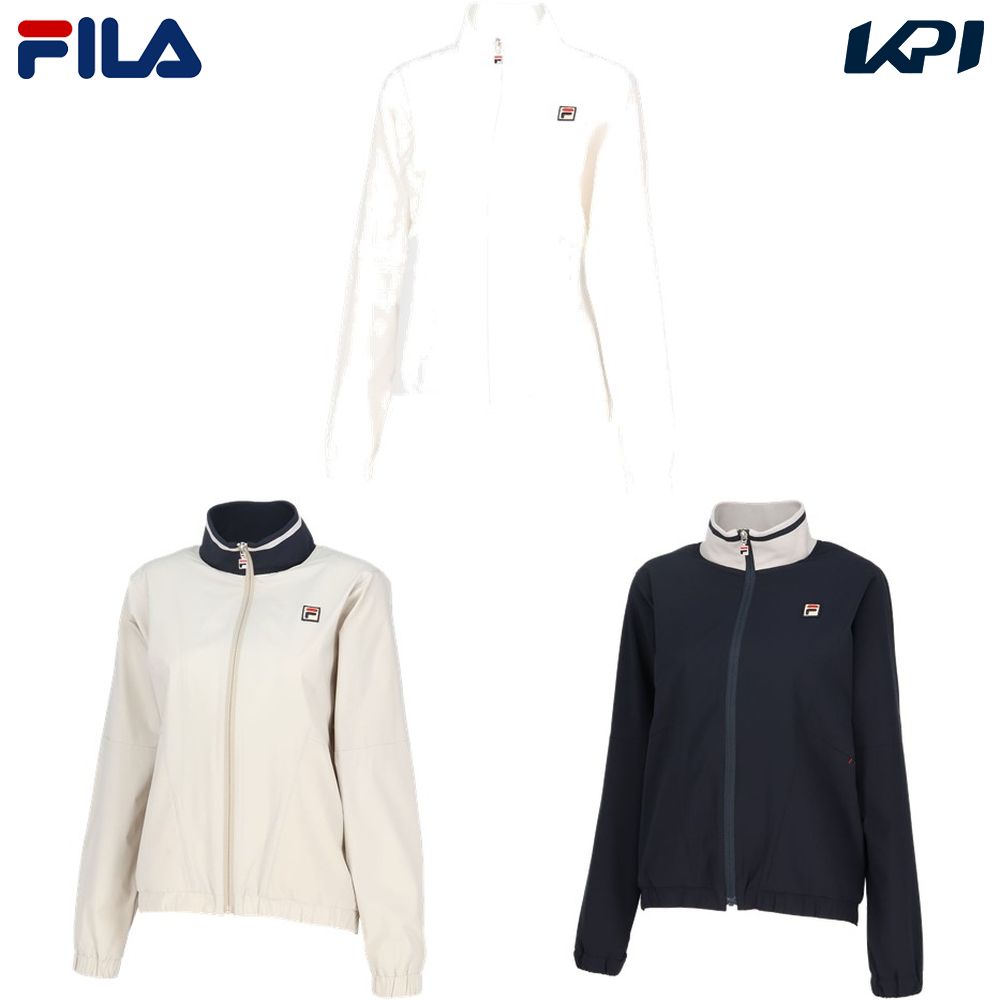 フィラ FILA テニスウェア レディース   トラックジャケット VL2825 2024SS