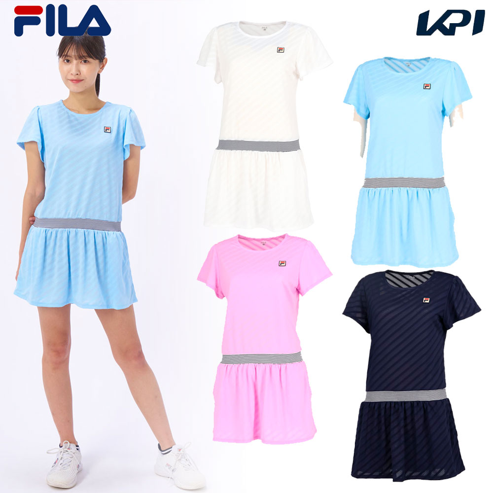 FILA フィラ テニスウェア レディース ワンピース VL2831 2024SS