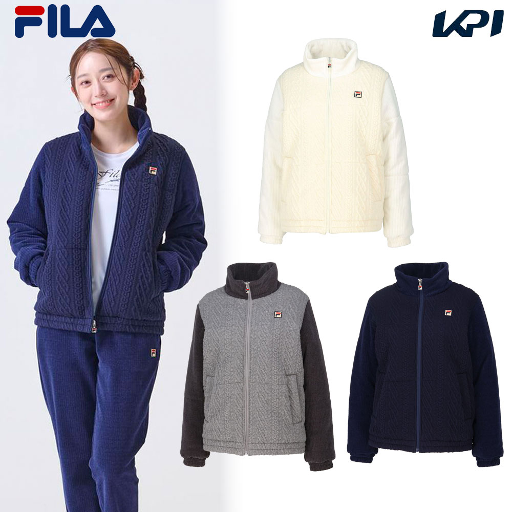 フィラ FILA テニスウェア レディース フルジップジャケット VL2976 2024FW