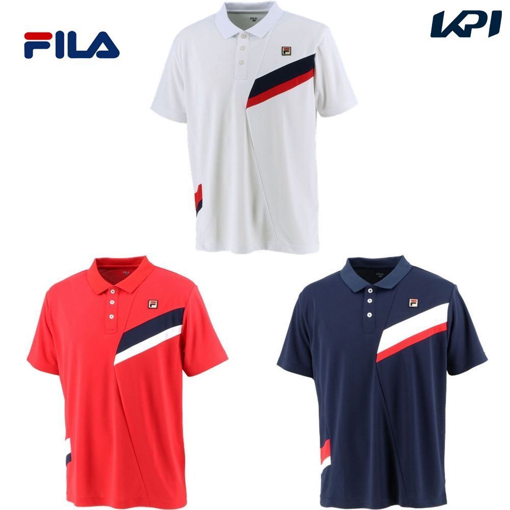 『即日出荷』フィラ FILA テニスウェア メンズ メンズ ゲームポロシャツ VM5533 2021SS