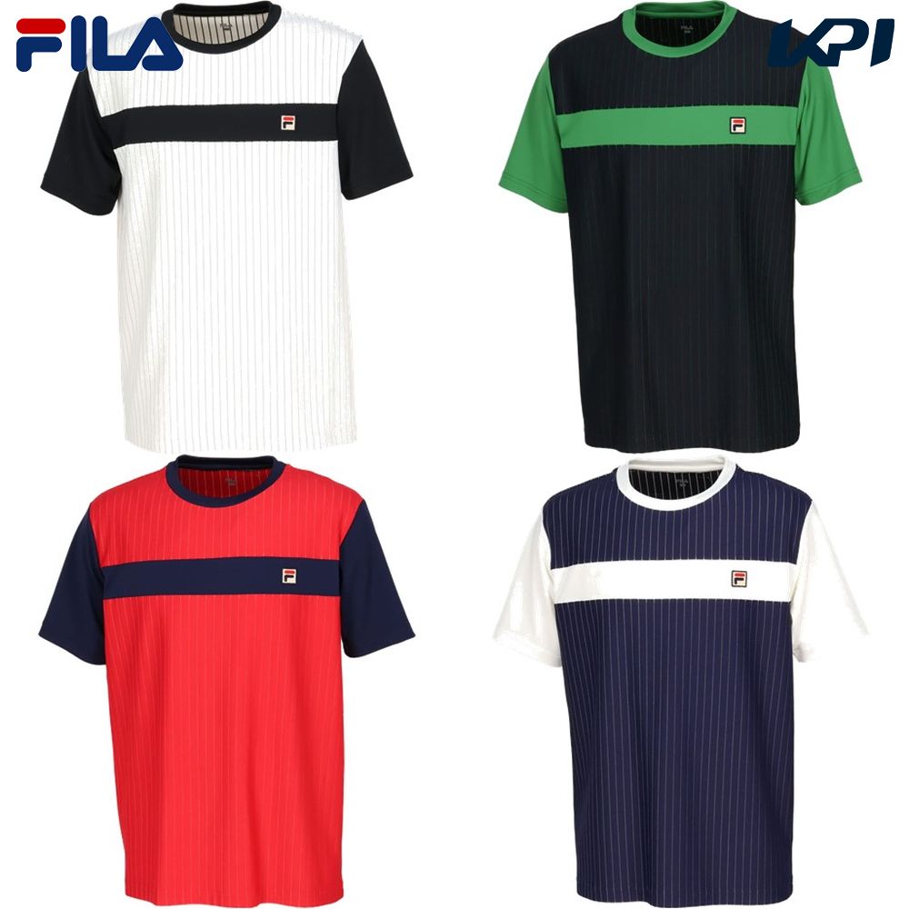 フィラ FILA テニスウェア メンズ ゲームシャツ VM5629 2023FW