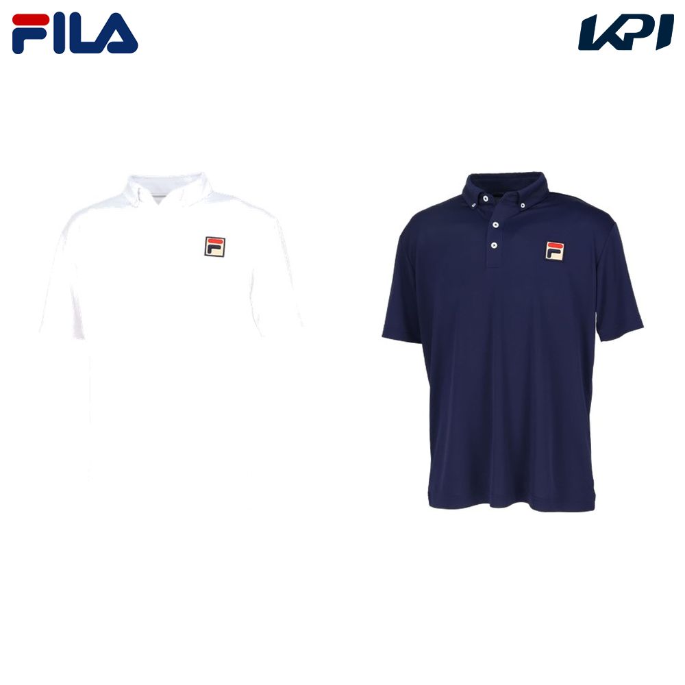 フィラ FILA テニスウェア ユニセックス   ゲームポロ VM5705 2024FW