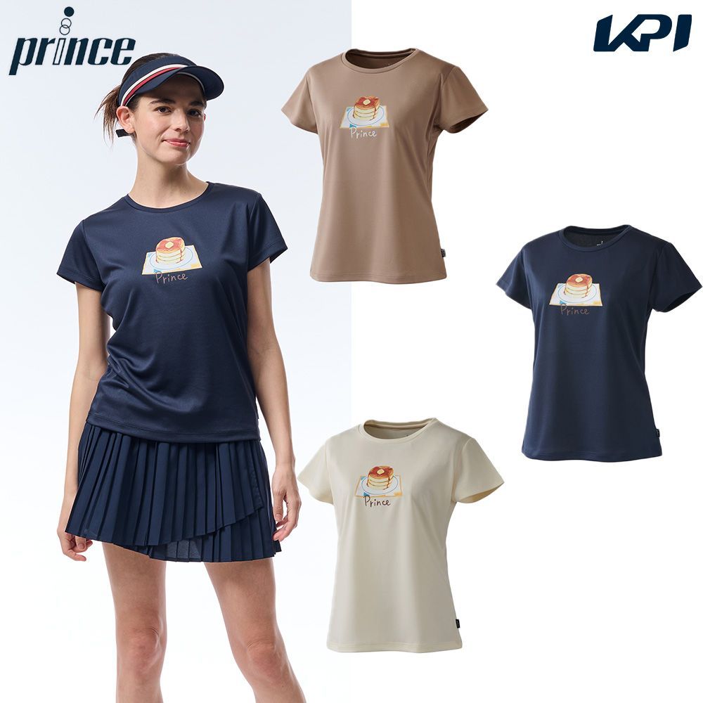 「最短当日出荷」プリンス Prince テニスウェア レディース   Tシャツ WF5088 2025FW