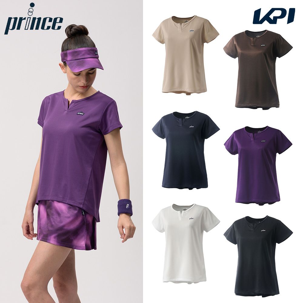 Prince（プリンス） テニスウェア レディース ゲームシャツ WF6046