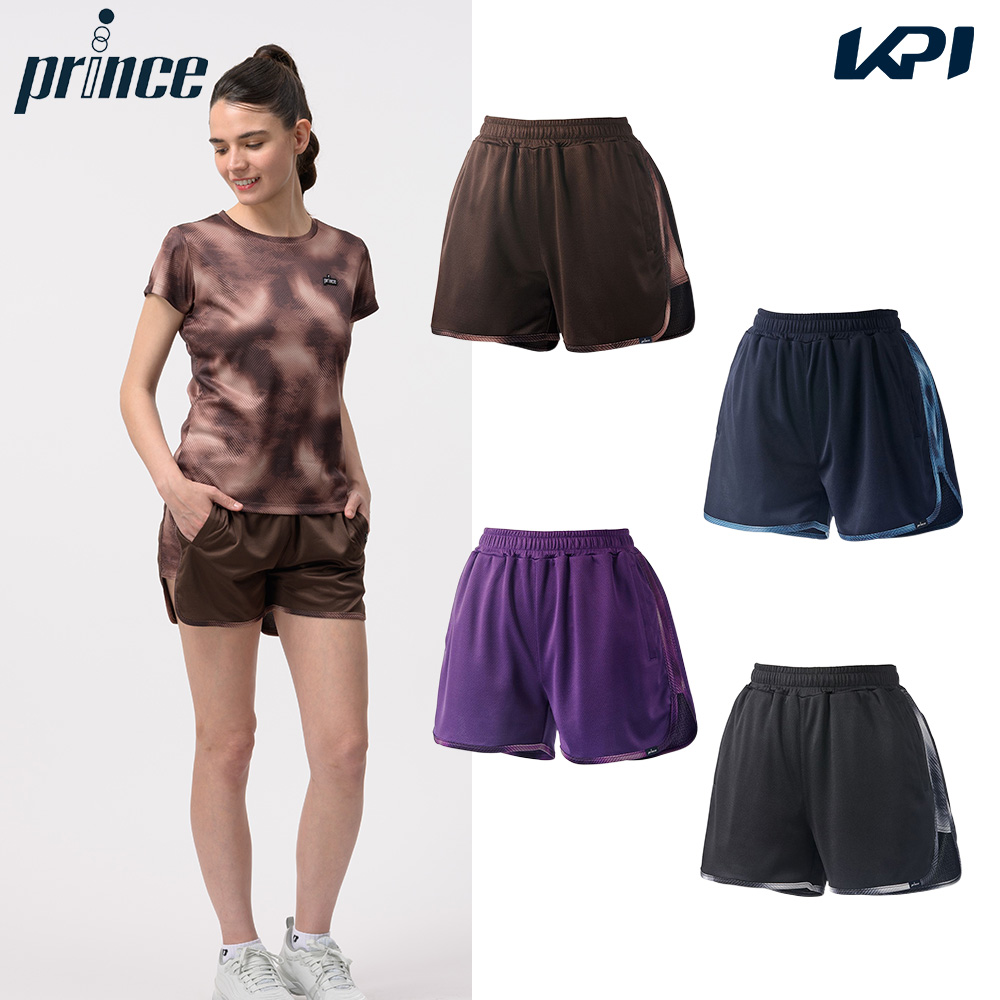 プリンス Prince テニスウェア レディース   ショートパンツ WF6347 2026FW