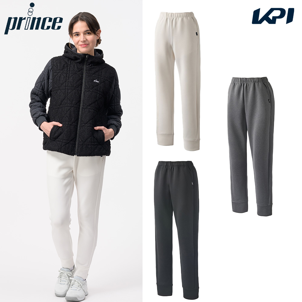 プリンス Prince テニスウェア レディース   スウェットパンツ WF6522 2026FW 8月下旬発売予定※予約