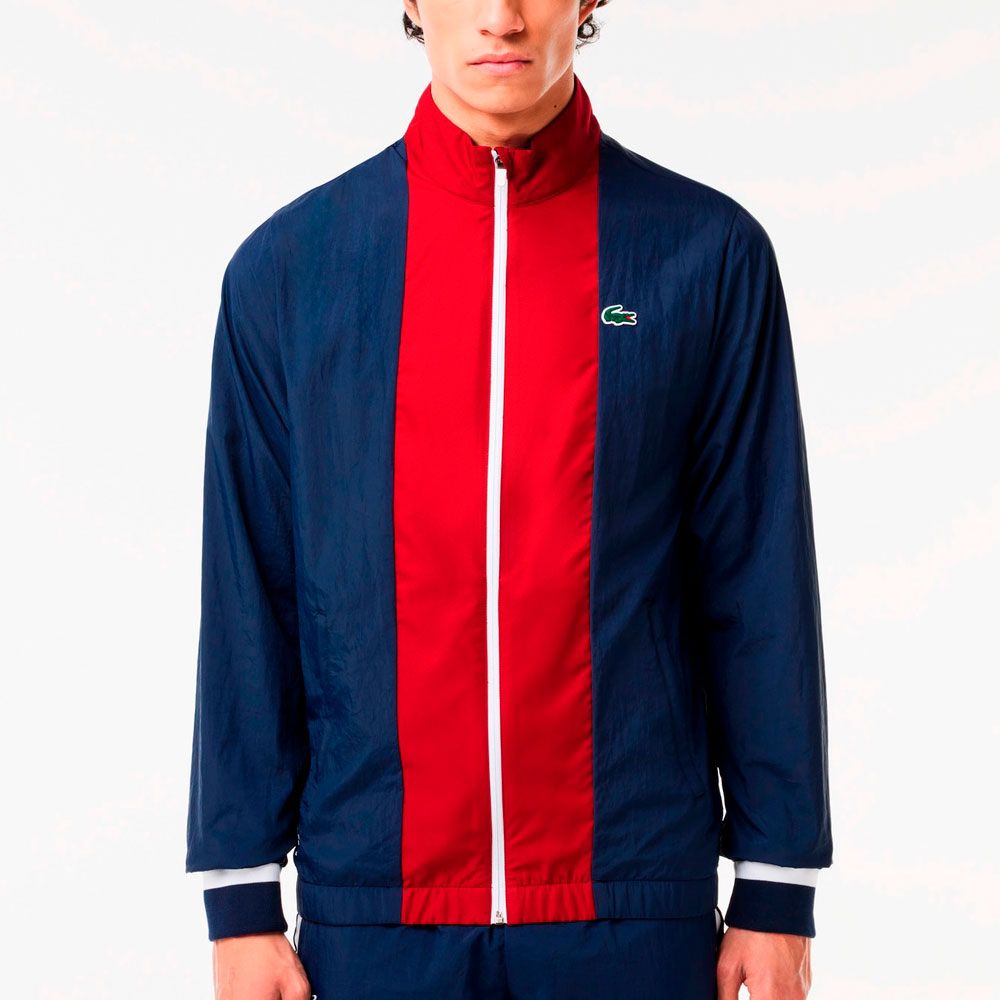 ラコステ LACOSTE テニスウェア メンズ   『ダニール・メドベージェフ』バイカラートラックスーツ WH7581-99-IRZ 2024SS 『即日出荷』｜sportsjapan｜04