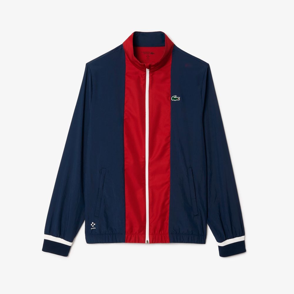 ラコステ LACOSTE テニスウェア メンズ   『ダニール・メドベージェフ』バイカラートラックスーツ WH7581-99-IRZ 2024SS 『即日出荷』｜sportsjapan｜06