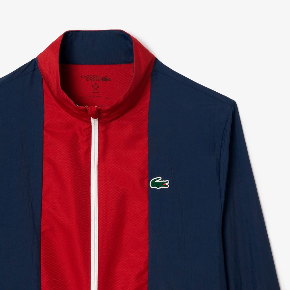 ラコステ LACOSTE テニスウェア メンズ   『ダニール・メドベージェフ』バイカラートラックスーツ WH7581-99-IRZ 2024SS 『即日出荷』｜sportsjapan｜08