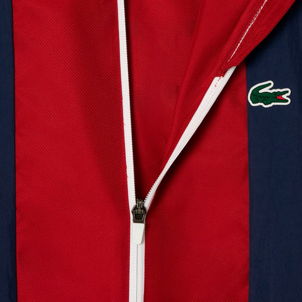 ラコステ LACOSTE テニスウェア メンズ   『ダニール・メドベージェフ』バイカラートラックスーツ WH7581-99-IRZ 2024SS 『即日出荷』｜sportsjapan｜12