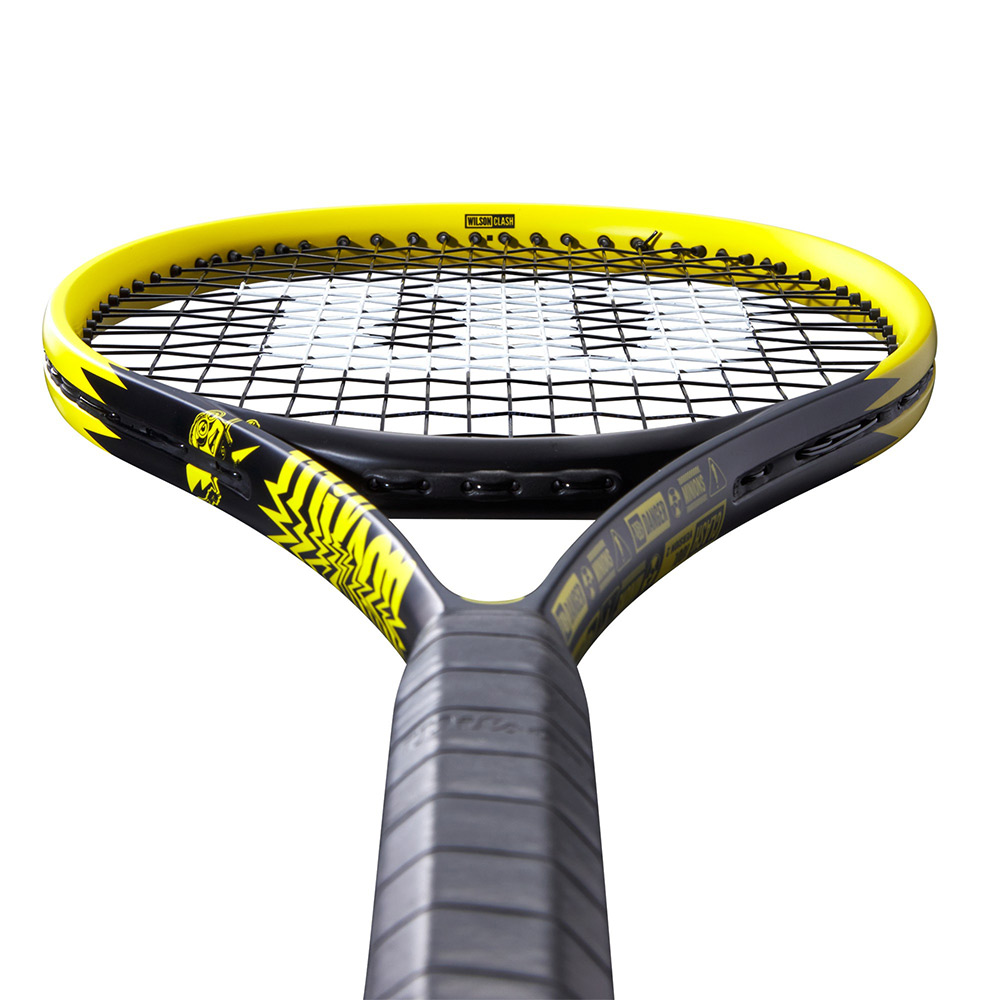 ウイルソン Wilson 硬式テニスラケット  MINIONS CLASH 100L V2.0 ミニオンズ 2023 クラッシュ100L WR130111U フレームのみ 『即日出荷』｜sportsjapan｜04